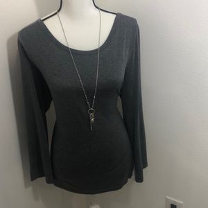 Pixley size XL super cute split fabric Tunic Top